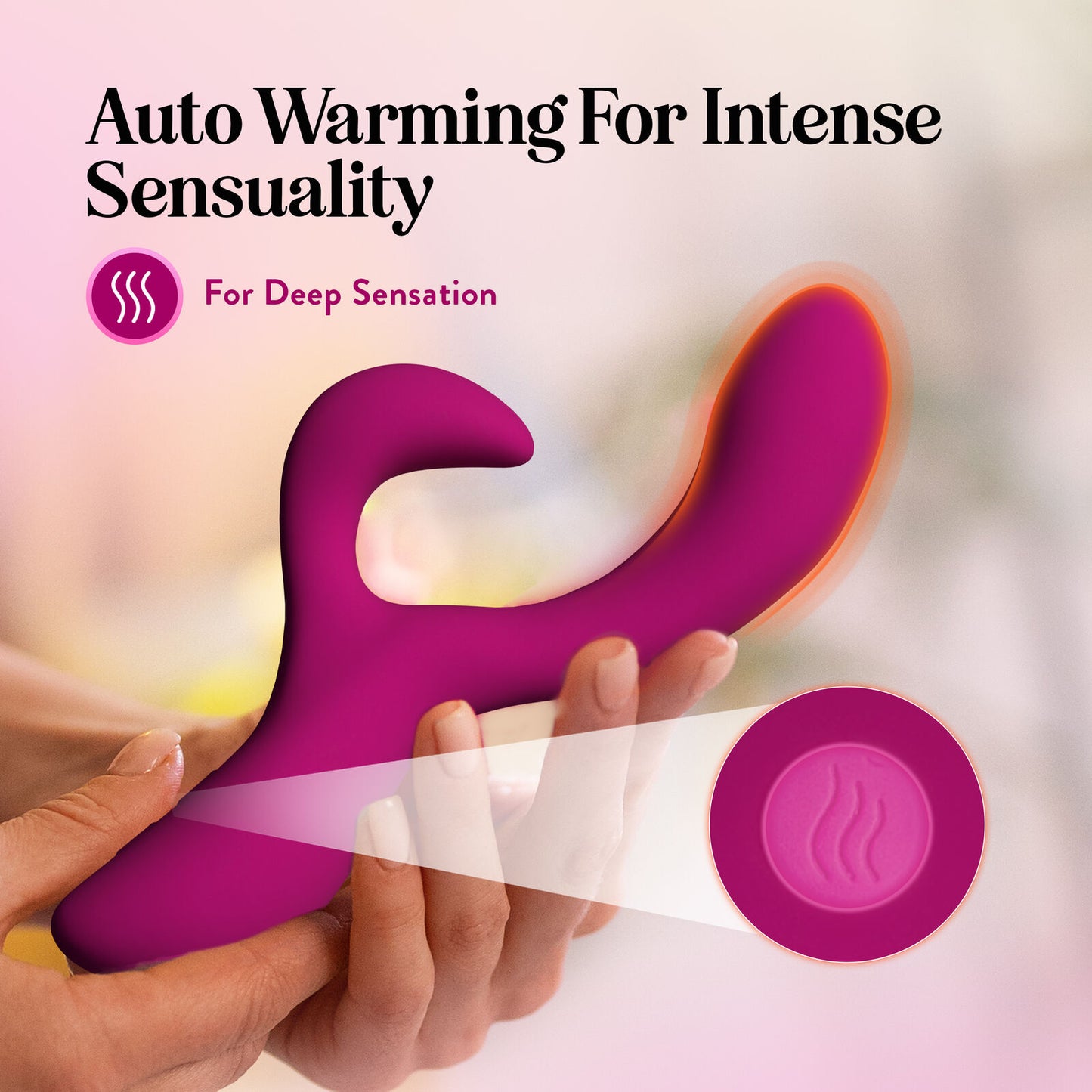 Quinn Rechargeable Silicone Rabbit Vibrator