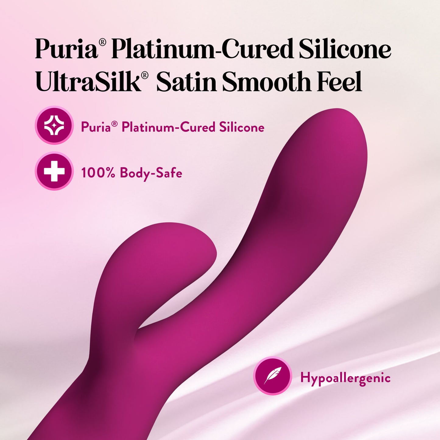 Quinn Rechargeable Silicone Rabbit Vibrator