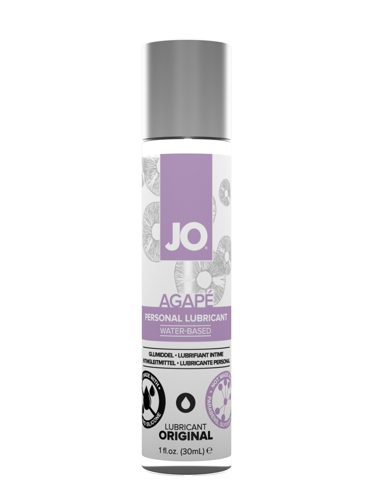 JO Agape Water Based Lubricant Original 4oz