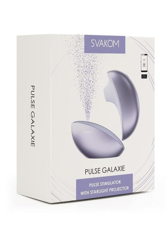 Svakom Pulse Galaxie App Control Rechargeable Silicone Clitoral Stimulator with Remote Control