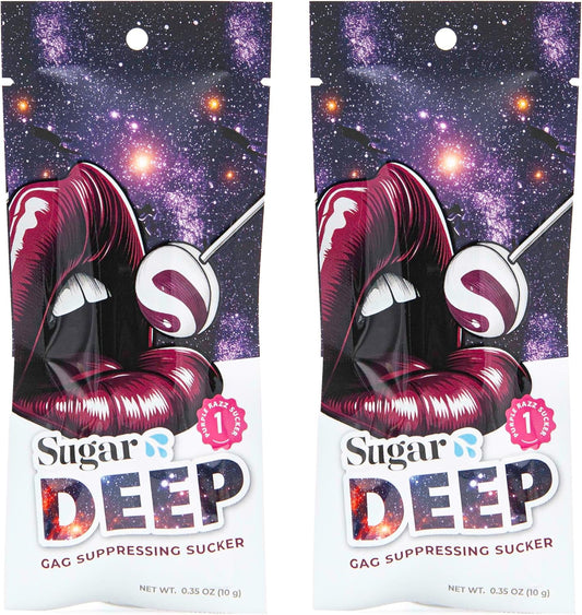 DEEP GAG SUPRESSING SUCKERS 2 PACK